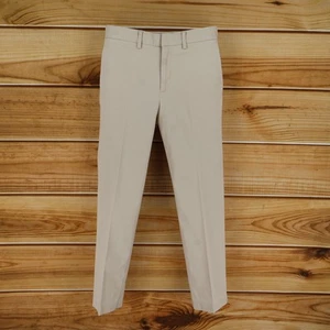 J. Crew Pants Girls Sz 14 Beige Cotton Blend Chinos Thompson Fit Pockets School - Picture 1 of 7