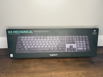 Logitech MX Mechanical Wireless Illuminated Performance Keyboard, Tactile Quiet - Image 1 of 4