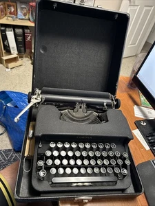 1930's Corona Standard Serviced "Flat Top" Typewriter Floating Shift Works 1C - Picture 1 of 5