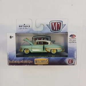Chevrolet Bel Air 1954 M2 Machines Auto Thentics verde 1:64 Chase 1/750 - Imagen 1 de 7