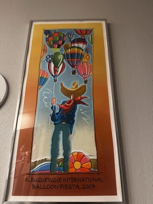 Vintage 2007 Albuquerque International Balloon Fiesta #’d/Signed  - Image 1 of 2