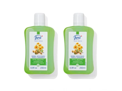 Swiss Just Balsamos corporal herbal Swiss JUST  árnica y hamamelis 290ml Pack X2 - Image 1 of 3