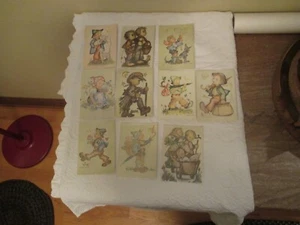 Lot Of 10 Vintage Unused Emil Fink M.I. Hummel Postcards Printed in Germany - Picture 1 of 12