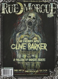 RUE MORGUE MAGAZINE | #222 JAN/FEB 2025 | AN EVENING WITH CLIVE BARKER - Imagen 1 de 1