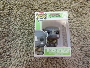 Funko Bitty Pop TMNT ROCKSTEADY #143 Character From 12 Pack Turtles 😳 MINT - Picture 1 of 5