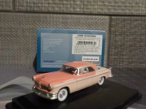 Chrysler New Yorker Deluxe 1955 - Oxford Diecast 1/87 Nuevo 87cny55002 - Imagen 1 de 5