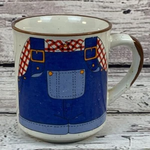 Interpur Kaffeebecher Steinzeug Neuheit Overall Design Made in Korea - Bild 1 von 5