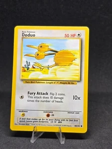 Pokémon TCG Doduo 48/102 Base Set Vintage WoTC Common NM - Picture 1 of 2