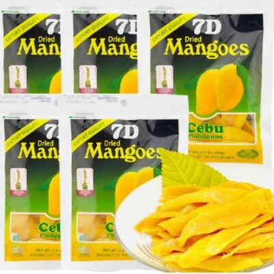 1000g 7D Cebu Dried Mango Strips Fruit Snacks