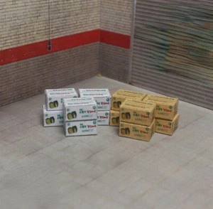 1/64 Diorama Farm Box Model Warehouse Cabbage Boxes Prop Scene Accessories Toy - Picture 1 of 25