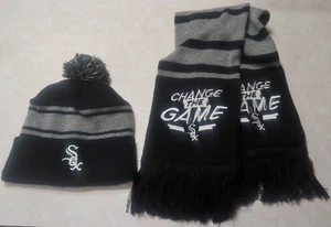Chicago White Sox SGA Embroidered Hat Scarf Combo Brand New Free Fast Shipping - Picture 1 of 2