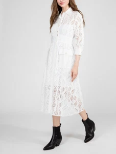 Sandro Paris Women's Dress Size 34 FR / XS Lace Floral Collared SFPRO01007 - Picture 1 of 11