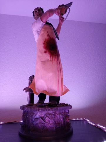 Sideshow Collectibles Leatherface Exclusive Edition Statue #289 of 1000 Low # Cover