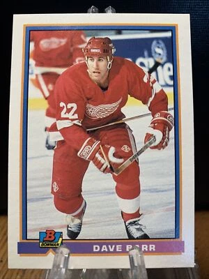1991-92 Bowman Dave Barr Detroit Red Wings #49 - Image 1 of 2