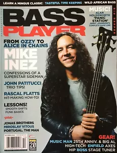 Bass Player Magazine October 2009 Ozzy Alice In Chains Mike Inez John Patitucci - Picture 1 of 1