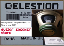 Celestion G12M 25 W Greenback 8 Ohm Hergestellt in Großbritannien 12 Zoll Gitarrenlautsprecher
