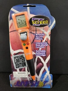 Vintage Z Screen Digital Game Pen Special Limited Edition Jumpshot Basketball - Afbeelding 1 van 3