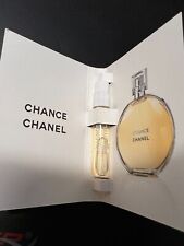 Chanel Chance Eau de Toilette Sample Spray1.5mL/.05oz NEW IN CARD 100%Authentic