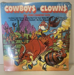 Peter Pan Records - Cowboys and Clowns (1980) [SEALED] Vinyl LP • Davy Crockett - Picture 1 of 2