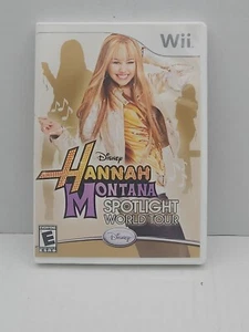 Hannah Montana: Spotlight World Tour (Nintendo Wii, 2007) - Picture 1 of 3