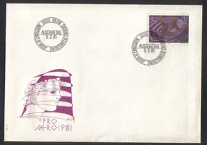 Busta SVIZZERA - 1981 - LBF/3307 - PRO AEREO - Picture 1 of 1