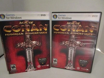 Age of Conan Hyborian Adventures Windows PC 2008 Video Game Rated M Eidos - Image 1 of 4