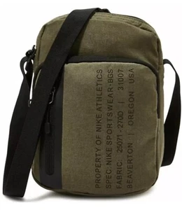 Nike Bag Tech Pack Messenger Cross Body/ Travel Bag Olive BA6606-222 New - Picture 1 of 7