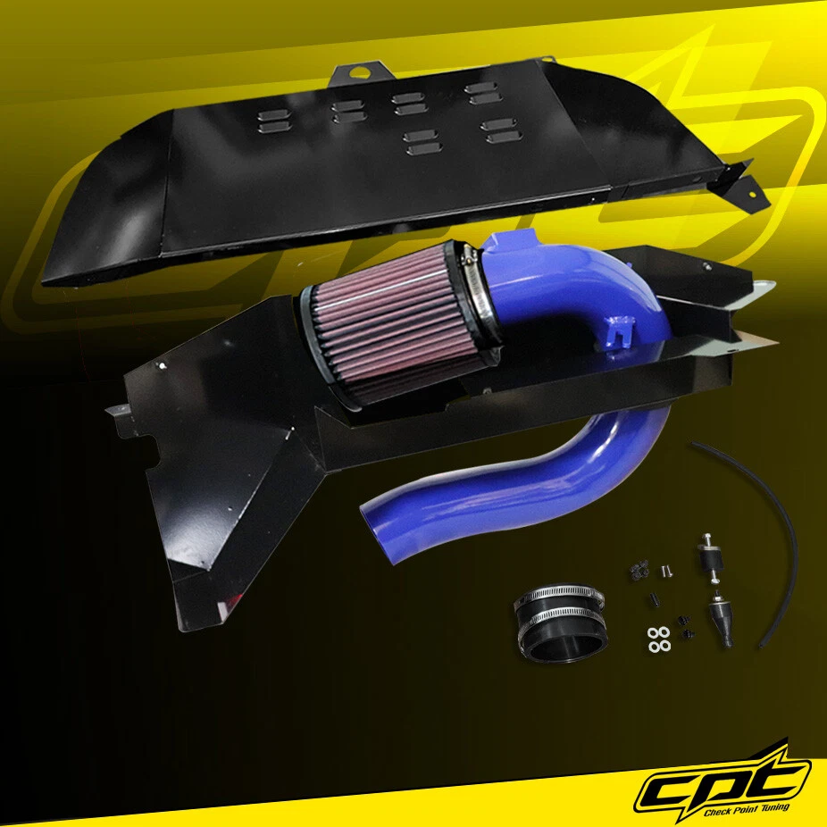 Para BMW 320i F30/F31/F34 12-18 2,0 L 4 cilindros azul admisión de aire frío Foto 1 de 1