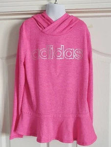 Adidas Climalite On The Go Girls Hoodie 10/12 - Picture 1 of 8