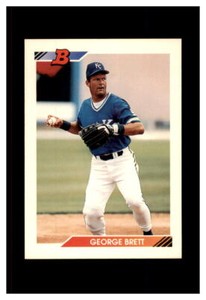 GEORGE BRETT KANSAS CITY ROYALS BOWMAN 1992 #500