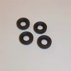 Dinky Toys Medium Military Tyres Set of 4 x 17mm Tires Pack #99 - Picture 1 of 4