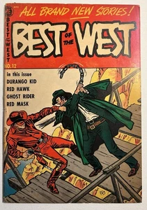 BEST OF THE WEST #12 Classic Western/Ghost Rider (Magazine Enterprises 1954) - Picture 1 of 20