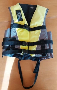 Besto Schwimmweste 30 bis 40 kg gelb/grau/schwarz - Bild 1 von 6