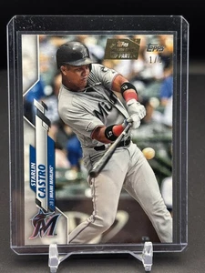 2020 Topps Series 1 Million Card Rip Party 1/1 Starlin Castro RARE #29 Marlins - Picture 1 of 2