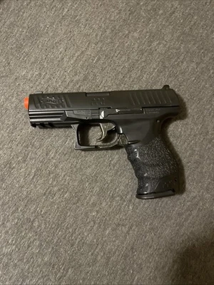 Пистолет для страйкбола Walther PPQ черный с пружинной загрузкой стреляет отлично - Изображение 1 из 3