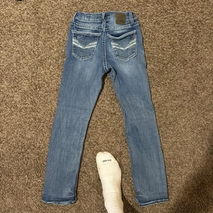 BKE denim bootcut jeans kids boy size 12 - Picture 1 of 5