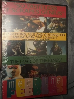 Meet the Feebles DVD Peter Jackson Puppets OOP RARE ODDITY - New Sealed - Image 1 of 2