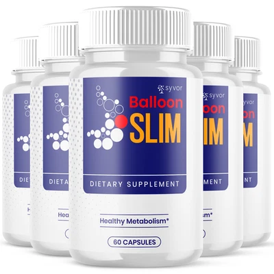 (5 Pack) Balloon Slim Advanced Formula Energy & Fitness BalloonSlim 300 Capsules - Image 1 of 4