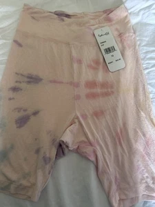 SPLENDID NWT Girl's Cotton Candy Sky Bike Shorts Tie-dye Sz 12 - Picture 1 of 4