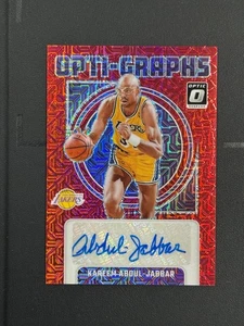 2024-25 Panini Donruss Optic KAREEM ABDUL-JABBAR Auto Red mojo B#AN - Picture 1 of 2