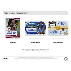 2025 Panini Prizm FIFA Club World Cup Soccer Hobby Box Presale Releases 8/27/25 - Picture 1 of 6