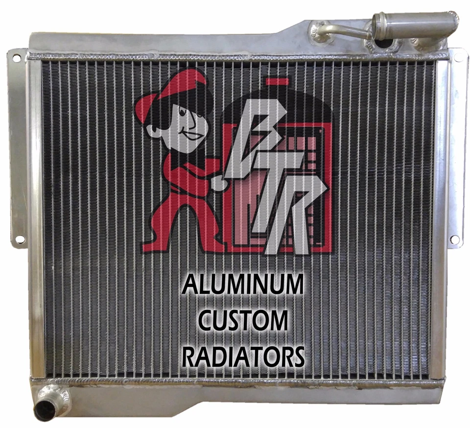 Radiador de aluminio MGB 1977-1980 "Hecho en EE. UU." Foto 1 de 1