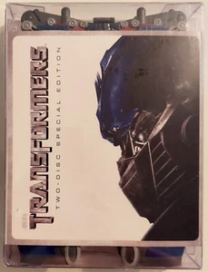 TRANSFORMERS TWO DISC DVD SPECIAL EDITION OPTIMUS PRIME CASE BRAND NEW SEALED - Picture 1 of 2