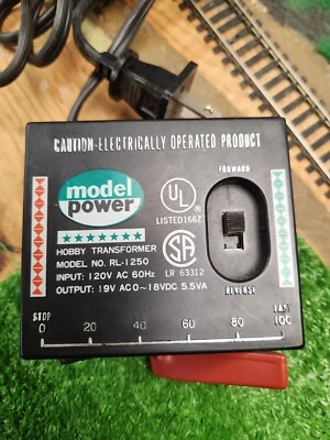 Model Power Transformer RL-1250 Hobby / Train TESTED  - Image 1 of 4
