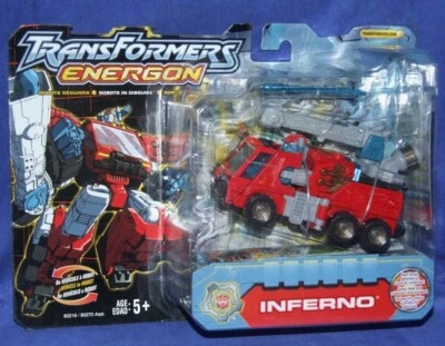 Transformers Energon Inferno New Factory Sealed 2003 Robots in Disguise - Image 1 of 3