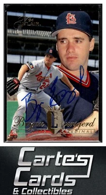 Bryan Eversgerd 1994 Flair #427 RC St. Louis Cardinals TTM/IP Signed Autographed - Image 1 of 2