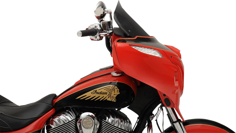 Klock Werks Flare Windshield 14" Dark Smoke for 14-21 Indian Chieftain - Image 1 of 1