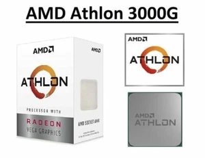 AMD Athlon 3000G Processor Radeon Graphics 2 Cores 4Threads 3.5GHz 2667MHz CPU - Picture 1 of 3