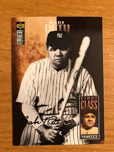 1996 Collectors Choice Babe Ruth Silver Signature New York Yankees - Picture 1 of 1