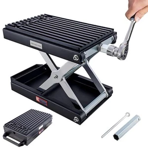 1400 LBS Motorcycle Li Scissor Jack with Handle,Carbon Steel Upgraded Dirt Bike - Picture 1 of 5